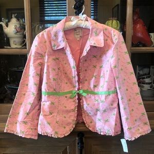Gorgeous Nanette Lepore Silk Embroidered Jacket!